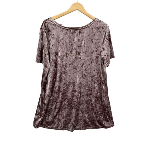 Spring & Mercer Velvet Legging Tee Womens Size XXL Relaxed Basic‎ Feminine Flowy - Picture 2 of 10